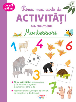 cover image of Prima Mea Carte De Activitati Cu Numere
